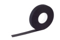 Compatible Hook-and-pile Tape - Pro Klettband 16mm Schwarz 10m -